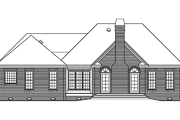 European Style House Plan - 3 Beds 2 Baths 1594 Sq/Ft Plan #929-580 Exterior 