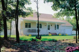 Dream House Plan - Country Exterior - Front Elevation Plan #314-189