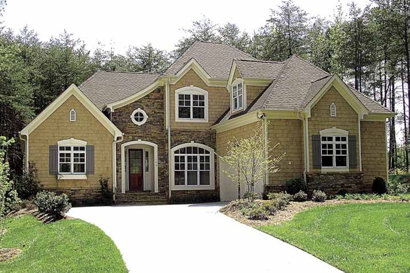 Dream House Plan - Country Exterior - Front Elevation Plan #453-523
