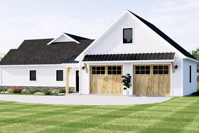 Home Plan - Exterior - Other Elevation for Farmhouse House Plan #1064-123 - 2 bed, 2 bath