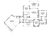 Craftsman Style House Plan - 3 Beds 3.5 Baths 3018 Sq/Ft Plan #48-923 