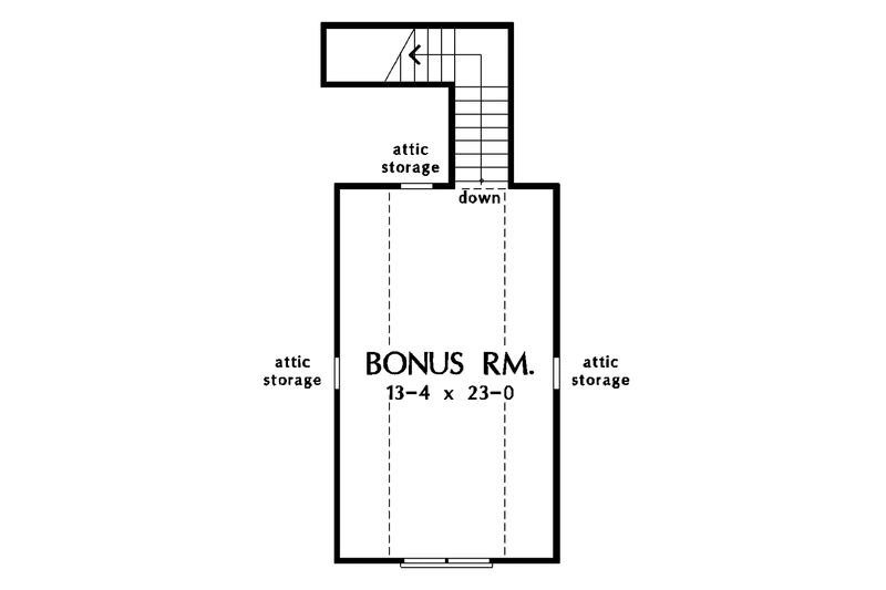 House Plan Design - Floor Plan - Other Floor for Ranch House Plan #929-745 - 3 bed, 2 bath