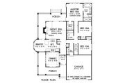 Country Style House Plan - 3 Beds 2 Baths 1700 Sq/Ft Plan #929-43 