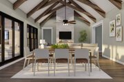 Traditional Style House Plan - 4 Beds 3 Baths 1994 Sq/Ft Plan #923-37 Interior 
