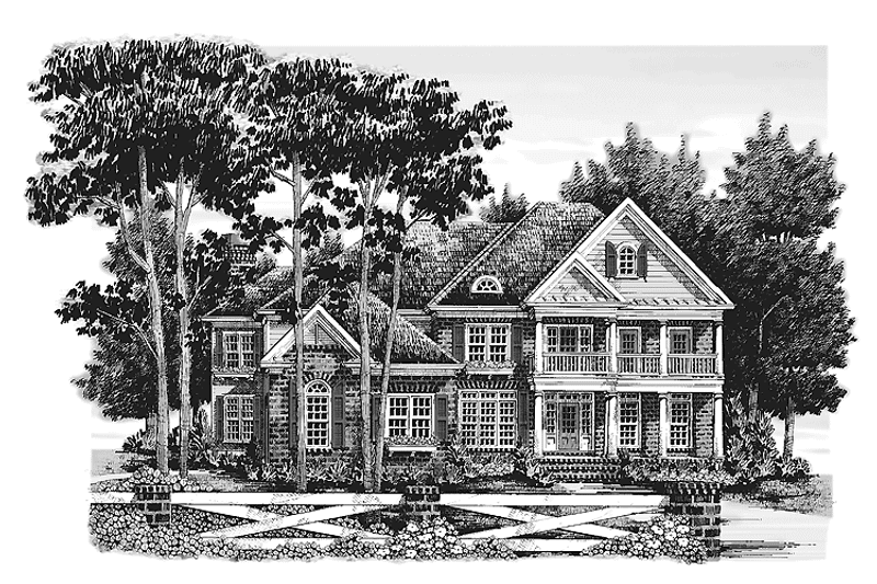 Home Plan - Exterior - Front Elevation 3 for Traditional House Plan #927-265 - 5 bed, 4.5 bath