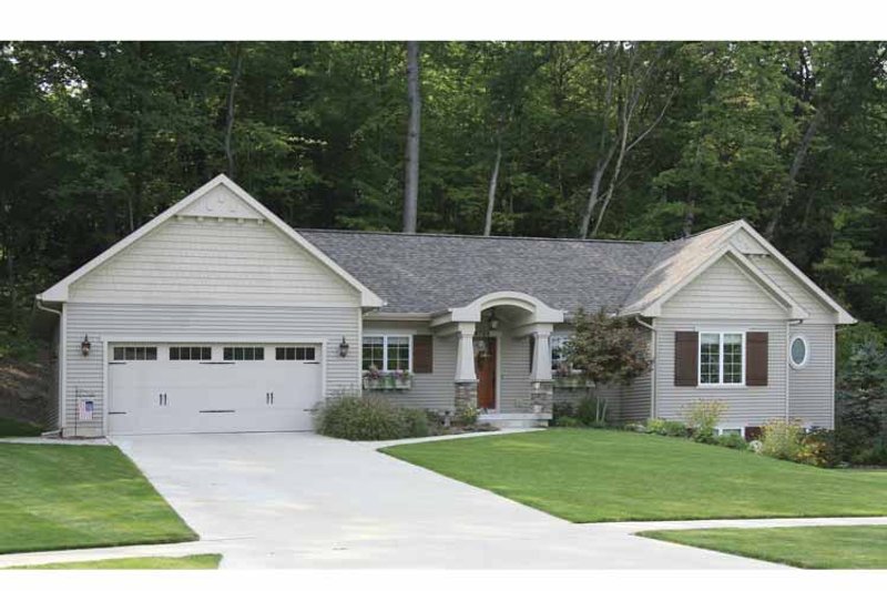 Home Plan - Exterior - Front Elevation 3 for Craftsman House Plan #928-134 - 2 bed, 2.5 bath
