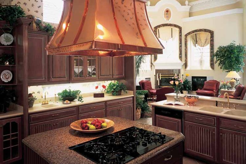 Dream House Plan - Interior - Kitchen for European House Plan #417-563 - 4 bed, 5 bath