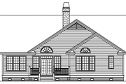 Country Style House Plan - 3 Beds 2 Baths 1671 Sq/Ft Plan #929-554 