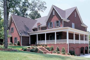 Dream House Plan - Colonial Exterior - Front Elevation Plan #453-246
