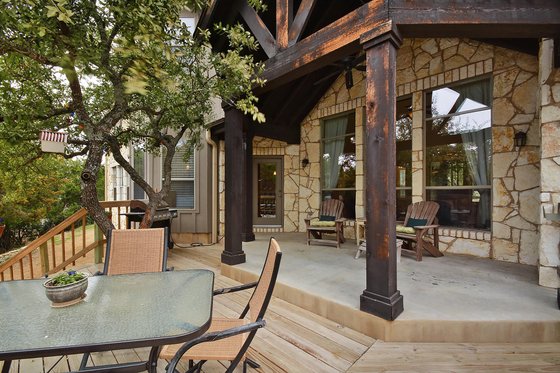 Exterior - Outdoor Living for Country House Plan #80-180 - 4 bed, 3.5 bath