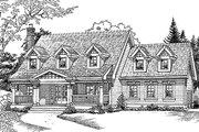 Colonial Style House Plan - 4 Beds 2.5 Baths 2481 Sq/Ft Plan #47-891 