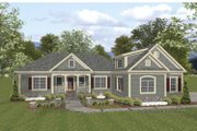 Traditional Style House Plan - 3 Beds 3 Baths 1800 Sq/Ft Plan #56-677 