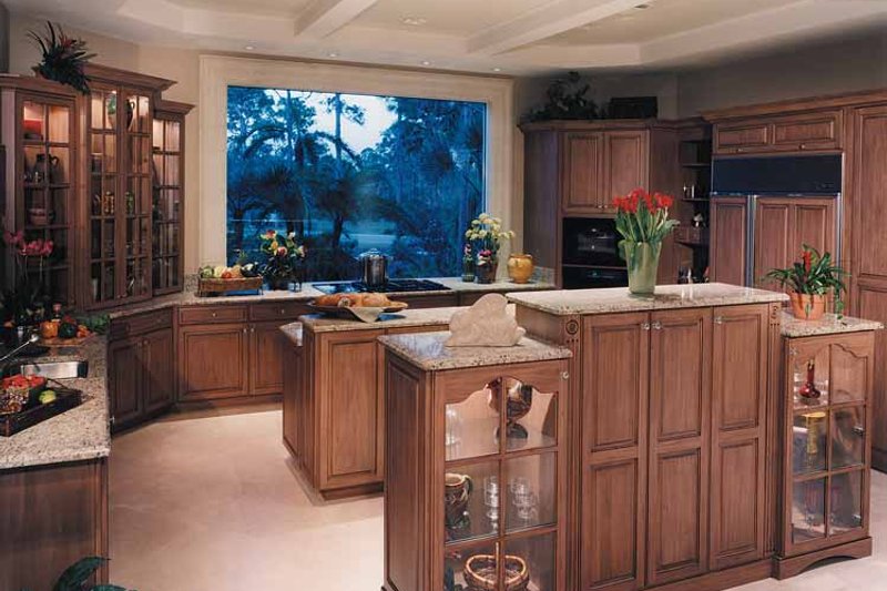 House Plan Design - Interior - Kitchen for Mediterranean House Plan #930-256 - 3 bed, 3.5 bath