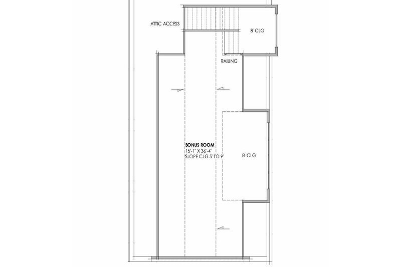 Dream House Plan - Floor Plan - Upper Floor for Modern House Plan #1096-185 - 4 bed, 4.5 bath