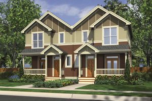 Traditional Exterior - Front Elevation Plan #48-880
