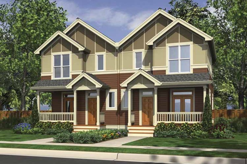 Home Plan - Traditional Exterior - Front Elevation Plan #48-880