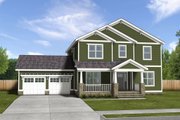Farmhouse Style House Plan - 3 Beds 2.5 Baths 2941 Sq/Ft Plan #497-63 