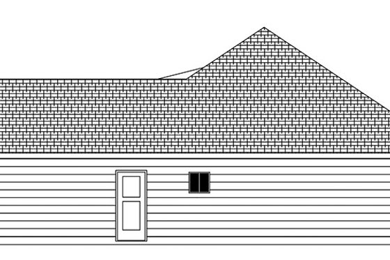 Exterior - Other Elevation for Craftsman House Plan #943-48 - 3 bed, 2 bath