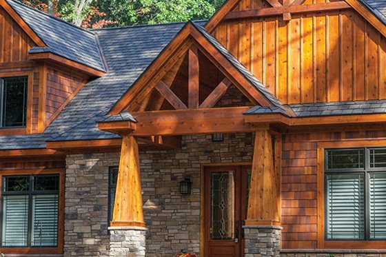 Exterior - Front Elevation 6 for Craftsman House Plan #1057-1 - 3 bed, 3 bath