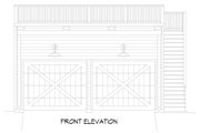 Southern Style House Plan - 0 Beds 0 Baths 480 Sq/Ft Plan #932-1191 