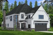 Traditional Style House Plan - 5 Beds 6 Baths 4640 Sq/Ft Plan #1057-40 