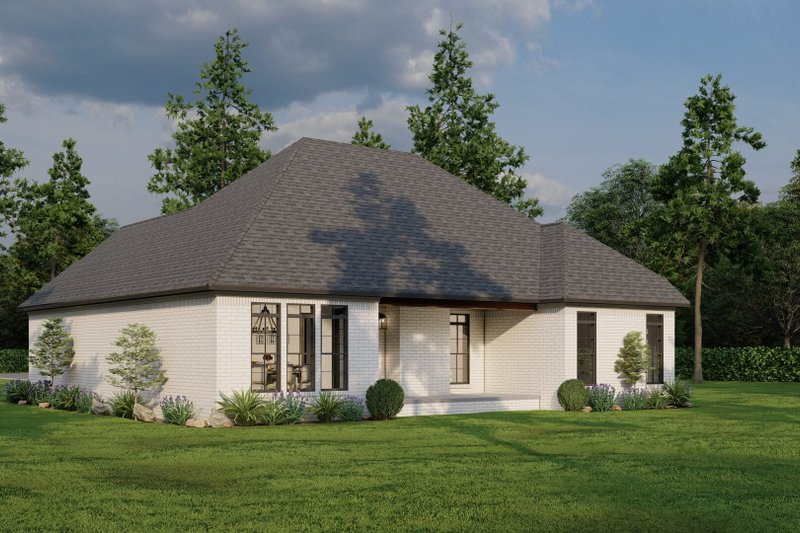 Home Plan - Exterior - Other Elevation 2 for Ranch House Plan #923-93 - 3 bed, 2 bath