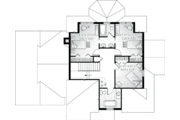Traditional Style House Plan - 4 Beds 3.5 Baths 2149 Sq/Ft Plan #23-540 