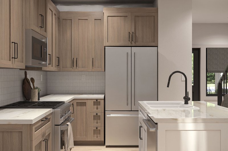 Home Plan - Interior - Kitchen 1 for Traditional House Plan #455-721 - 3 bed, 2.5 bath