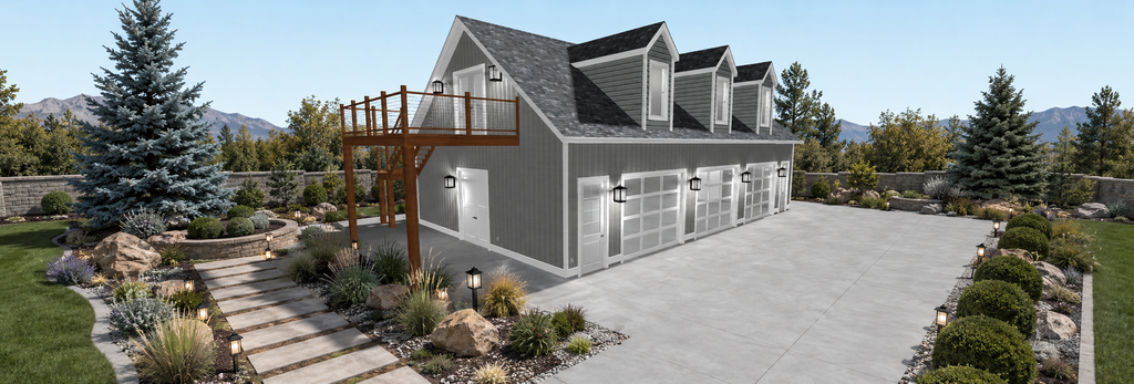 Exterior - Front Elevation 2 for Traditional House Plan #1060-490, 0 bath