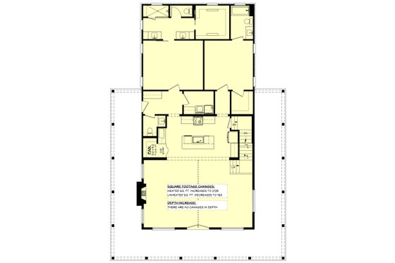 Floor Plan - Other Floor for Barndominium House Plan #430-288 - 4 bed, 3.5 bath