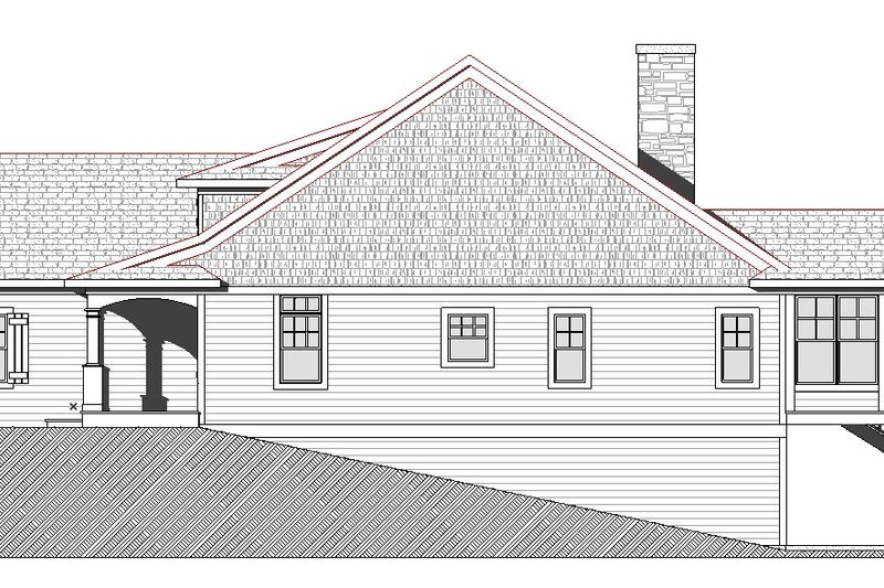 Dream House Plan - Exterior - Other Elevation for Traditional House Plan #901-144 - 3 bed, 2.5 bath