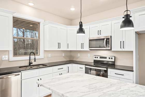 Interior - Kitchen 1 for Farmhouse House Plan #44-274 - 3 bed, 2 bath