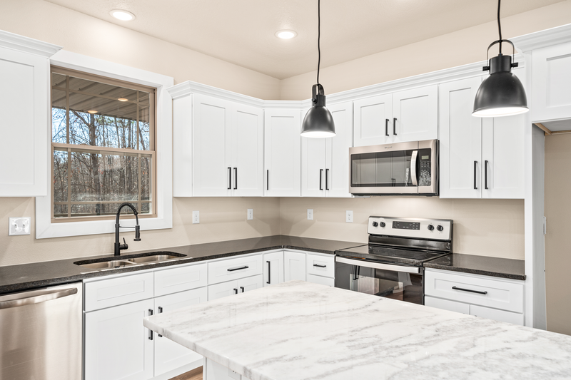 House Design - Interior - Kitchen 2 for Farmhouse House Plan #44-274 - 3 bed, 2 bath