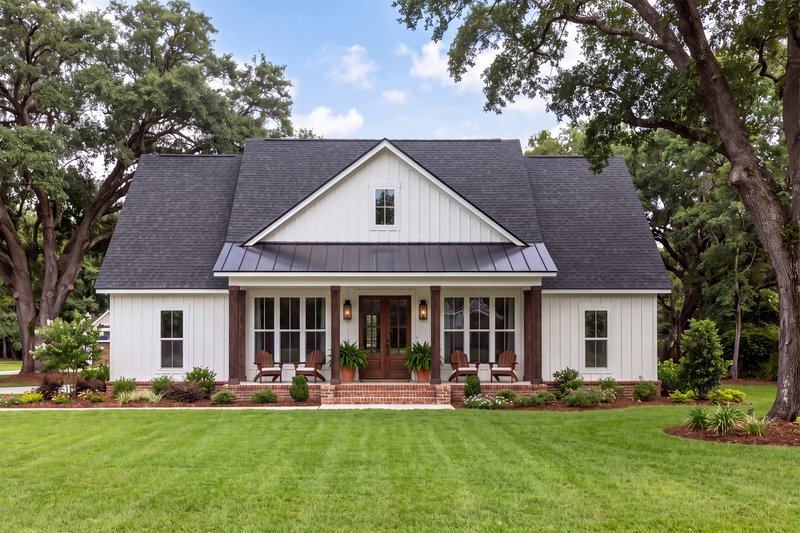 Dream House Plan - Exterior - Front Elevation 1 for Farmhouse House Plan #430-448 - 3 bed, 2.5 bath