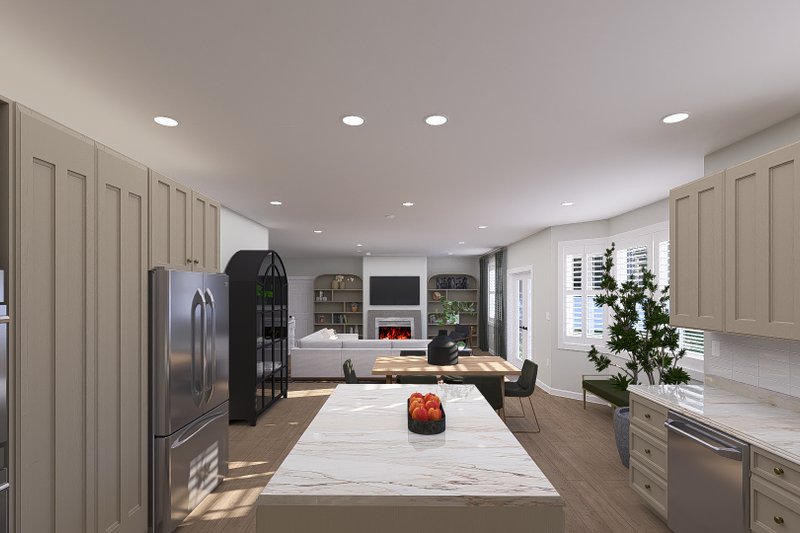 House Plan Design - Interior - Kitchen 3 for Farmhouse House Plan #1060-291 - 2 bed, 2.5 bath