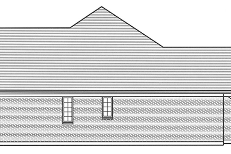 Home Plan - Exterior - Other Elevation for European House Plan #46-851 - 3 bed, 2 bath