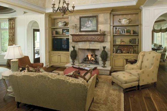 Interior - Family Room 3 for Country House Plan #928-183 - 3 bed, 3 bath