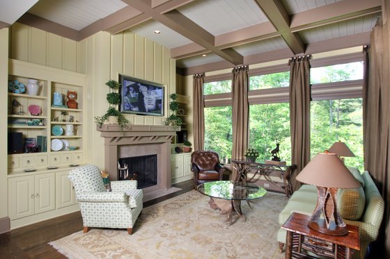 Interior - Family Room 2 for Craftsman House Plan #54-415 - 3 bed, 2 bath