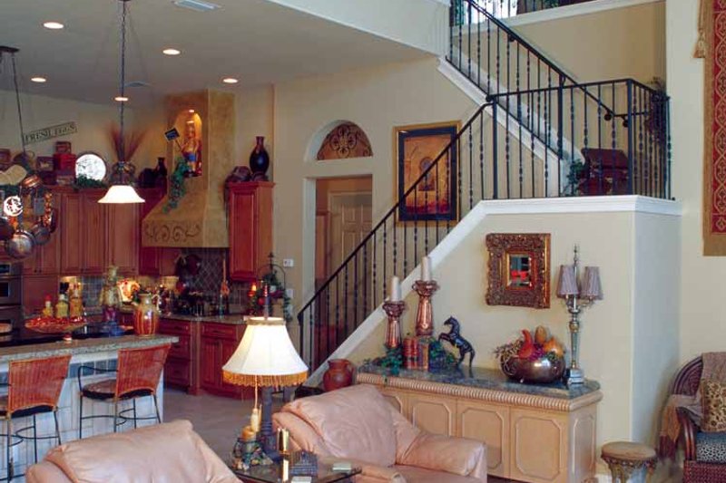 Home Plan - Interior - Entry 1 for Mediterranean House Plan #417-748 - 4 bed, 4.5 bath