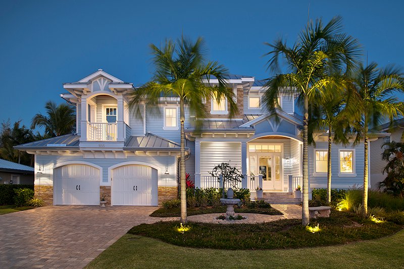 Architectural House Design - Exterior - Front Elevation 4 for Country House Plan #1017-168 - 3 bed, 3 bath