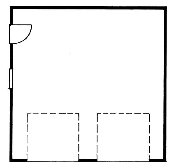 Architectural House Design - Traditional Floor Plan - Main Floor Plan #47-495