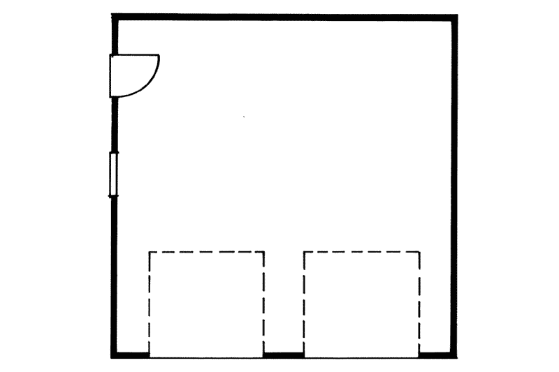 Dream House Plan - Floor Plan - Main Floor for Traditional House Plan #47-495, 0 bath