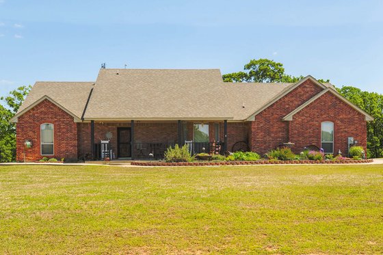 Exterior - Front Elevation 3 for Traditional House Plan #65-395 - 3 bed, 3 bath