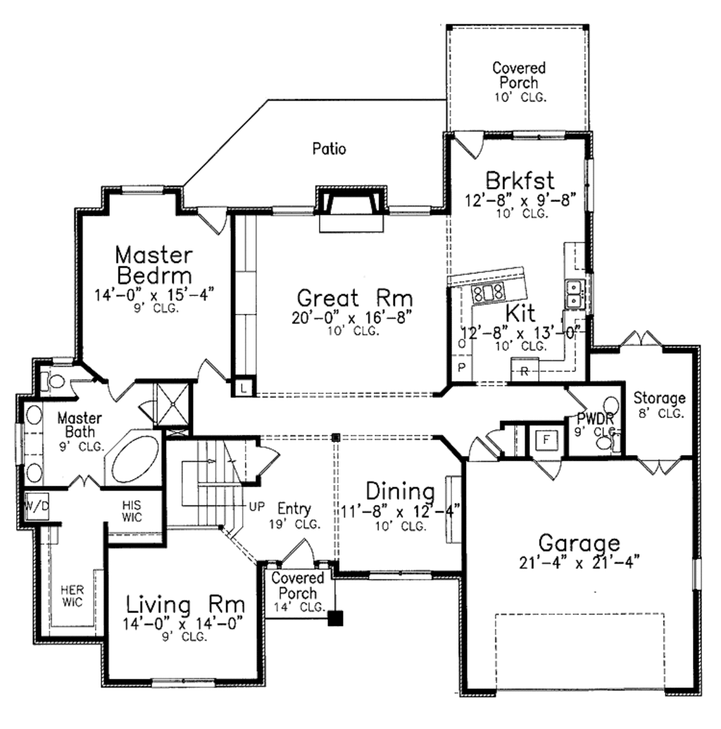 Traditional Style House Plan 3 Beds 2 5 Baths 2438 Sq Ft Plan 52 2 Eplans Com Traditional Style House Plan 3 Beds 2 5 Baths 2438 Sq Ft Plan 52 2 Eplans Com