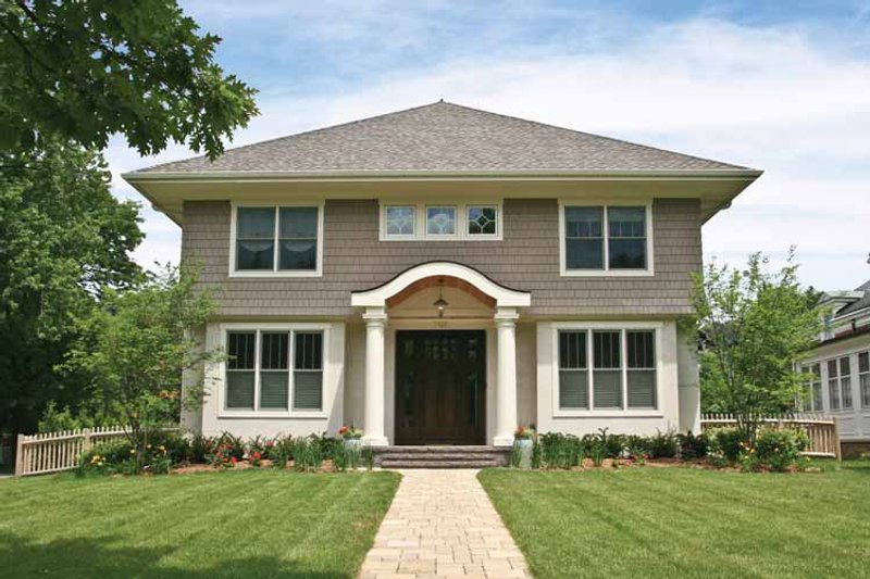 Home Plan - Colonial Exterior - Front Elevation Plan #928-220