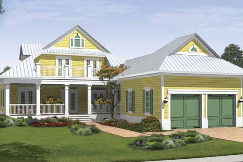 Home Plan - Exterior - Rear Elevation for Traditional House Plan #930-405 - 3 bed, 3.5 bath