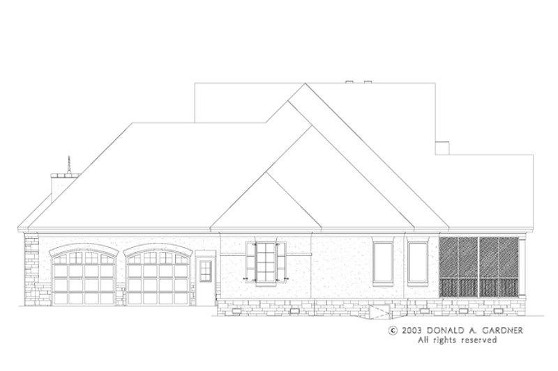Home Plan - Floor Plan - Other Floor for European House Plan #929-942 - 3 bed, 3.5 bath