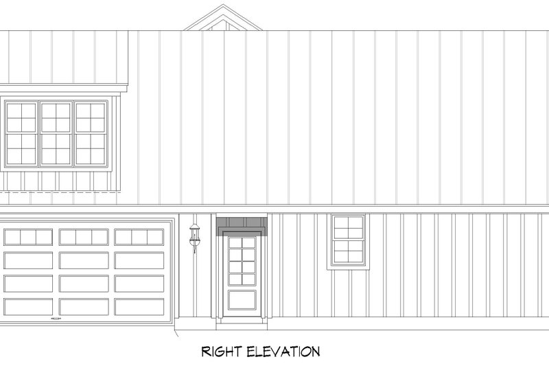 Home Plan - Exterior - Other Elevation 1 for Farmhouse House Plan #932-1246 - 3 bed, 3 bath