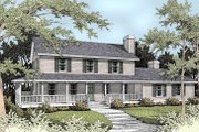 Country Style House Plan - 5 Beds 3.5 Baths 2561 Sq/Ft Plan #93-210 