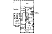 Southern Style House Plan - 4 Beds 4.5 Baths 4522 Sq/Ft Plan #329-318 